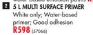 Plascon 5Ltr Multi Surface Primer