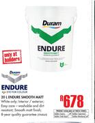 Duram Endure Smooth Matt-20Ltr