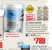 Fired Earth Break Through-20Ltr