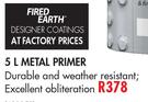 Fired Earth Metal Primer-5Ltr