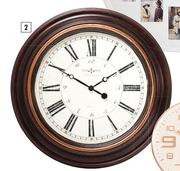 Kensington Clock Brown-57cm