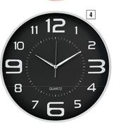 Urban Matt Silver Clock-45cm