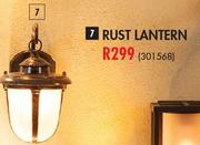 Rust Lantern