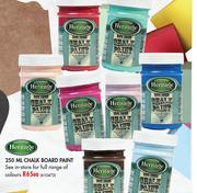 Heritage 250ml Chalk Board Paint-Each
