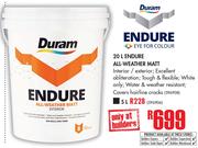 Duram Endure Duram Endure Lendure All-Weather Matt-5L each