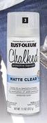 Rust-Oleum Chalked Top Coat Matte Clear Spray-335ml