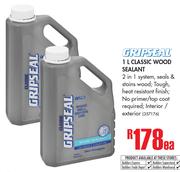 Gripseal Classic Wood Sealant-1ltr