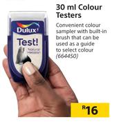 Dulux 30ml Colour Testers