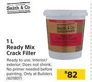 Smith & Co Ready Mix Crack Filler-1Ltr