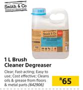 Smith & Co. 1L Brush Cleaner Degreaser