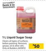Smith & Co. Liquid Sugar Soap-1Ltr