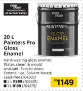 Fired Earth Painters Pro Gloss Enamel-5Ltr