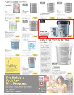 Builders : Paint Catalogue (19 October - 24 December 2021), page 11