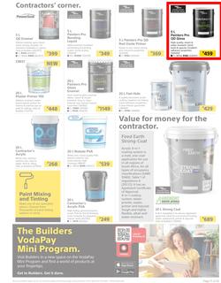 Builders : Paint Catalogue (19 October - 24 December 2021), page 11