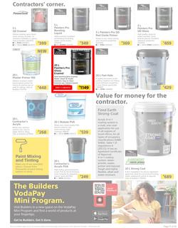 Builders : Paint Catalogue (19 October - 24 December 2021), page 11