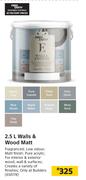 Fired Earth Walls & Wood Matt-2.5Ltr