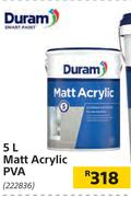 Duram Matt Acrylic PVA-5Ltr