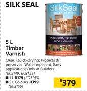 Silk Seal Timber Varnish-5L