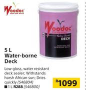 Woodoc Water Borne Deck-5L