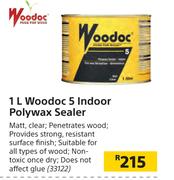 Woodoc 5 Indoor Polywax Sealer-1L