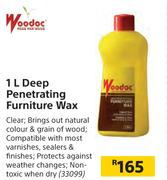 Woodoc Deep Penetrating Furniture Wax-1L