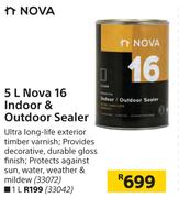 Nova 16 1L Indoor & Outdoor Sealer