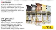 Rust Oleum Universal Spray Paint-340g Each