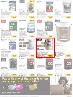 Builders : Paint Catalogue (19 October - 24 December 2021), page 23