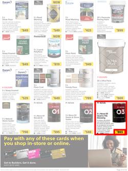 Builders : Paint Catalogue (19 October - 24 December 2021), page 23