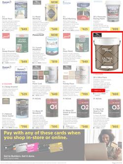 Builders : Paint Catalogue (19 October - 24 December 2021), page 23