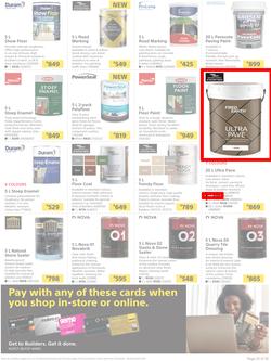 Builders : Paint Catalogue (19 October - 24 December 2021), page 23
