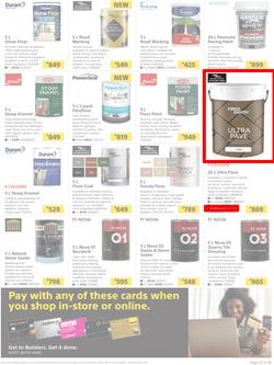 Builders : Paint Catalogue (19 October - 24 December 2021), page 23