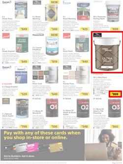 Builders : Paint Catalogue (19 October - 24 December 2021), page 23