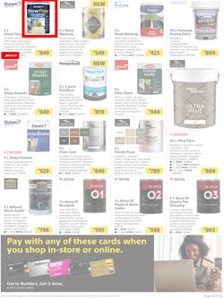 Builders : Paint Catalogue (19 October - 24 December 2021), page 23