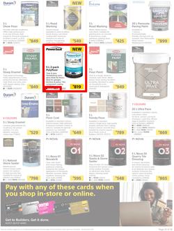 Builders : Paint Catalogue (19 October - 24 December 2021), page 23