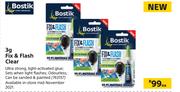 Bostik 3g Fix & Flash Clear-Each