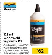 Genkem 125ml Woodweld Supreme D3