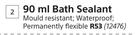 Bostik 90ml Bath Sealant