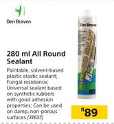 Den Braven 280ml All Round Sealant