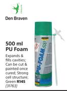 Den Braven 500ml PU Foam