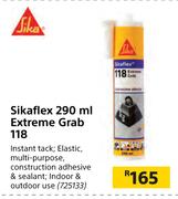 Sikaflex 290ml Extreme Grab 118