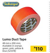Sellotape Lumo Duct Tape-48mm x 200mm