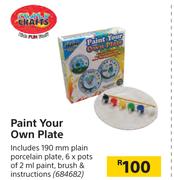 Crazy Crafts Paint Your Own Plate