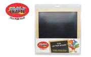 Crazy Crafts Fun Letter Board-300mm x 300mm