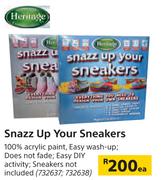 Heritage Snazz Up Your Sneakers-Each