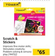Tower Scratch & Stickers
