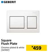 Geberit Square Flush Plate