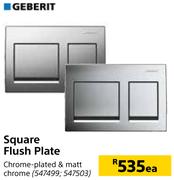 Geberit Square Flush Plate- Each