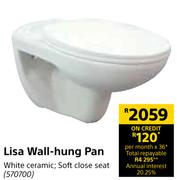 Lisa Wall-Hung Pan