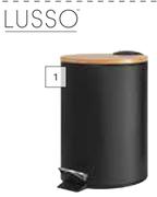 Lusso 3ltr Waste Bin